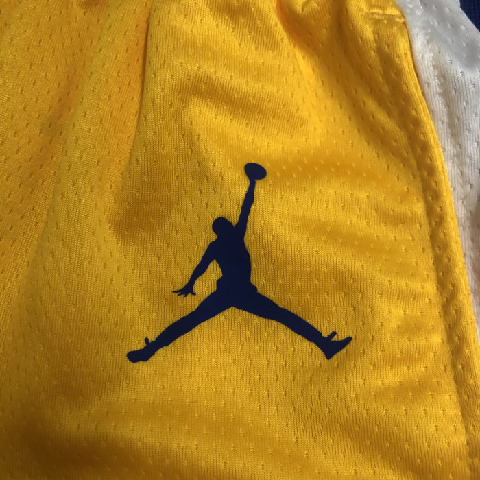 WARRIORS Yellow Edition Top Quality NBA Pants (Trapeze Edition) 飞人版