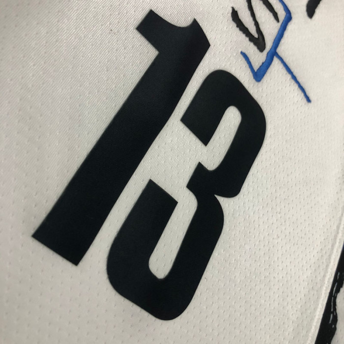 22-23 Nets HARDEN #13 White City Edition Top Quality Hot Pressing NBA Jersey