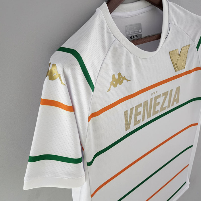 22-23 Venezia FC Away Fans Soccer Jersey