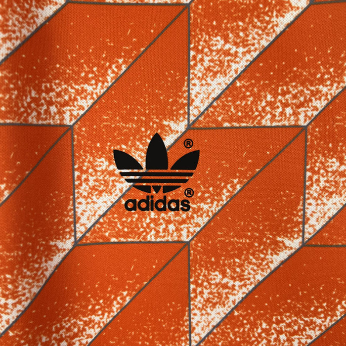 1988 Netherlands Home Long Sleeve Retro Soccer Jersey (长袖)