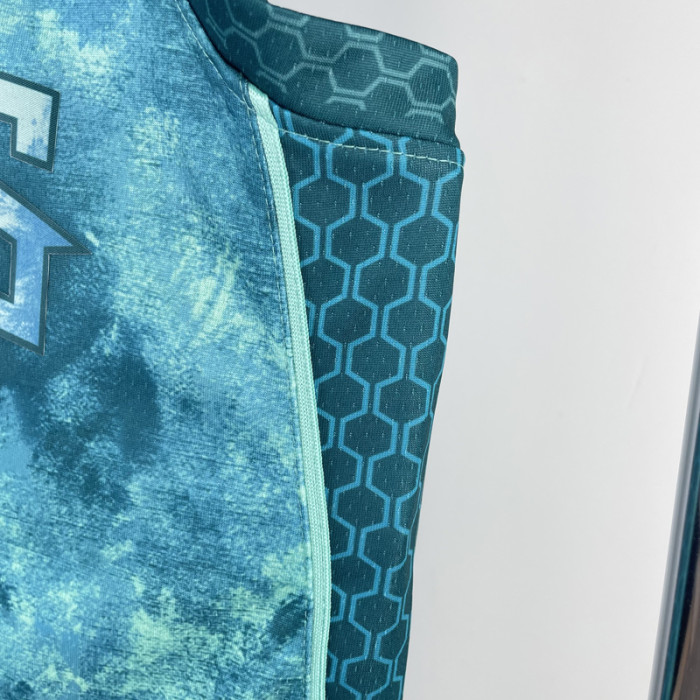 22-23 HORNETS PALL #6 Green Top Quality Hot Pressing NBA Jersey（V领）荣耀版