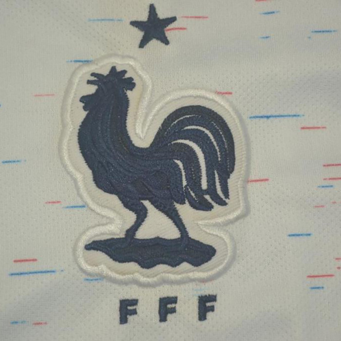 2018 France Away Retro Soccer Jersey