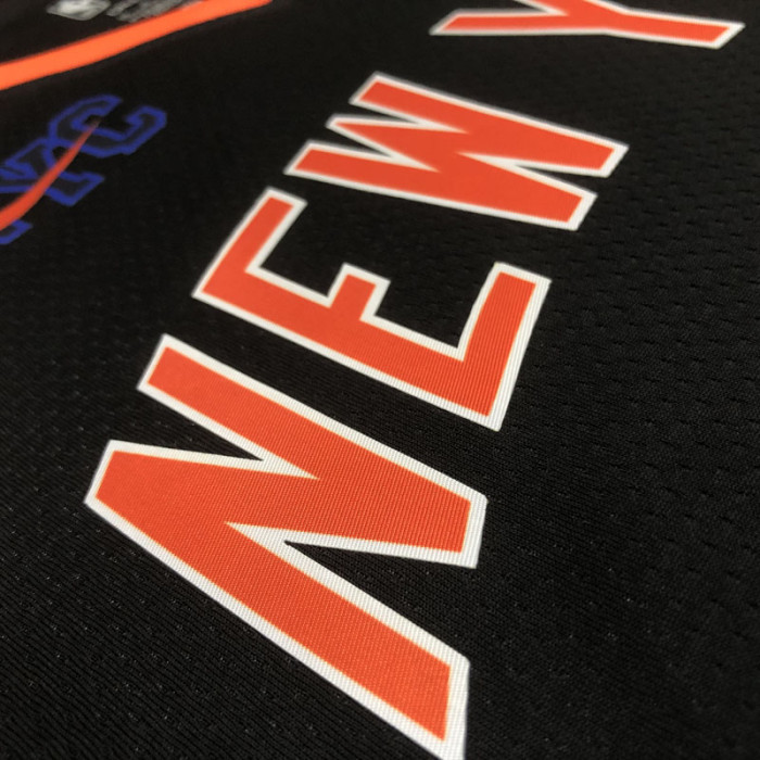 22-23 KNICKS BARRETT #9 Black City Edition Top Quality Hot Pressing NBA Jersey