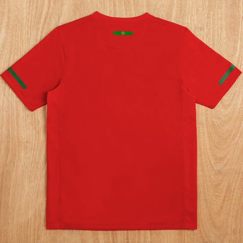 2010 Portugal Home Retro Soccer Jersey