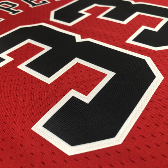 1998 BULLS PIPPEN #33 Red Retro Top Quality Hot Pressing NBA Jersey