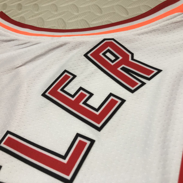 22-23 Heat BUTLER #22 White Top Quality Hot Pressing NBA Jersey (Retro Logo)