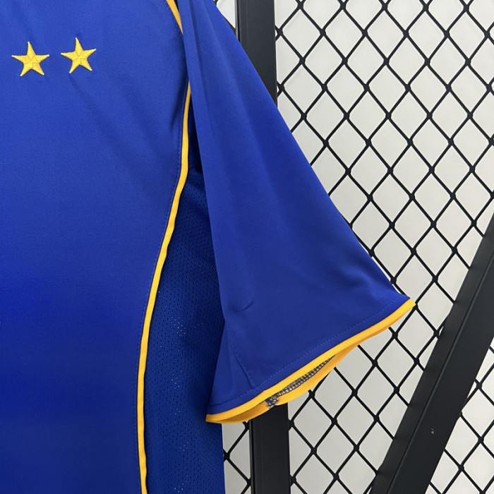 2004-2005 JUV Away Blue Retro Soccer Jersey