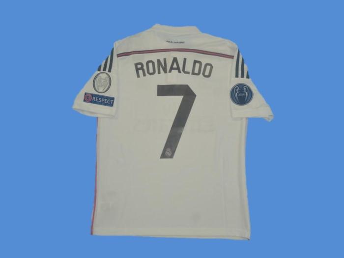 2014-2015 RMA Home Retro Soccer Jersey
