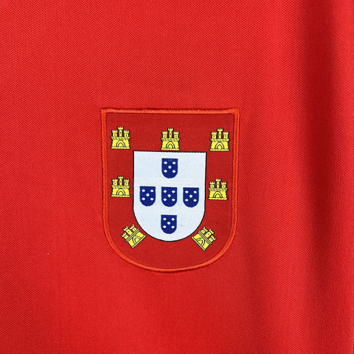 1972 Portugal Home Retro Soccer Jersey