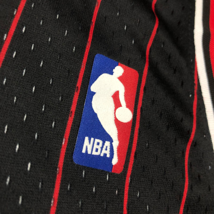 1996 BULLS RODMAN #91 Black Retro Top Quality Hot Pressing NBA Jersey