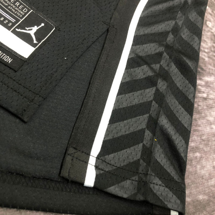 22-23 NETS DURANT #7 Black Top Quality Hot Pressing NBA Jersey (Trapeze Edition)