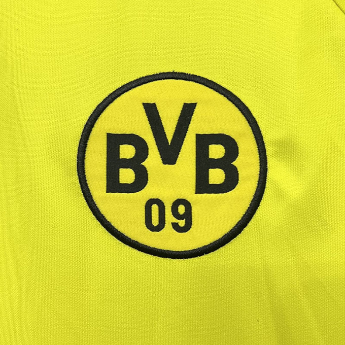 1995-1996 Dortmund Home Retro Soccer Jers