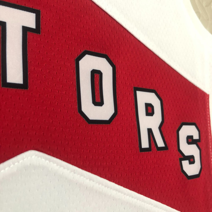 22-23 Raptors BARNES #4 White Top Quality Hot Pressing NBA Jersey