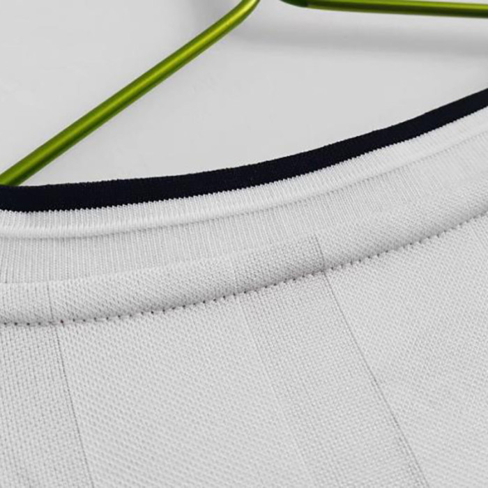 2002 England Home Retro Long Sleeve Soccer Jersey (长袖)