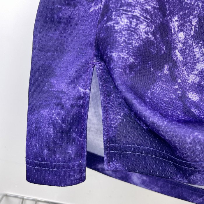 22-23 LAKERS JAMES #6 Purple Top Quality Hot Pressing NBA Jersey (荣耀版)