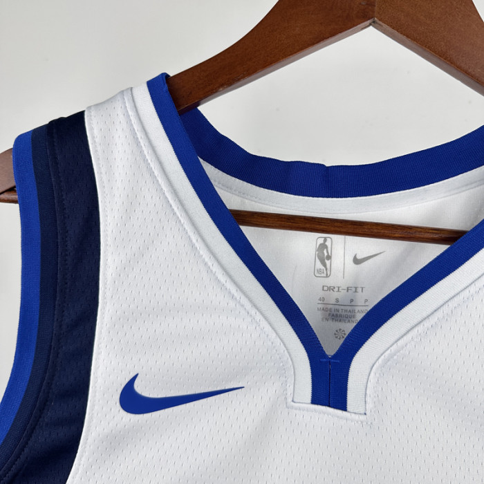 22-23 Dallas Mavericks THOMPSON #31 White Home Top Quality Hot Pressing NBA Jersey