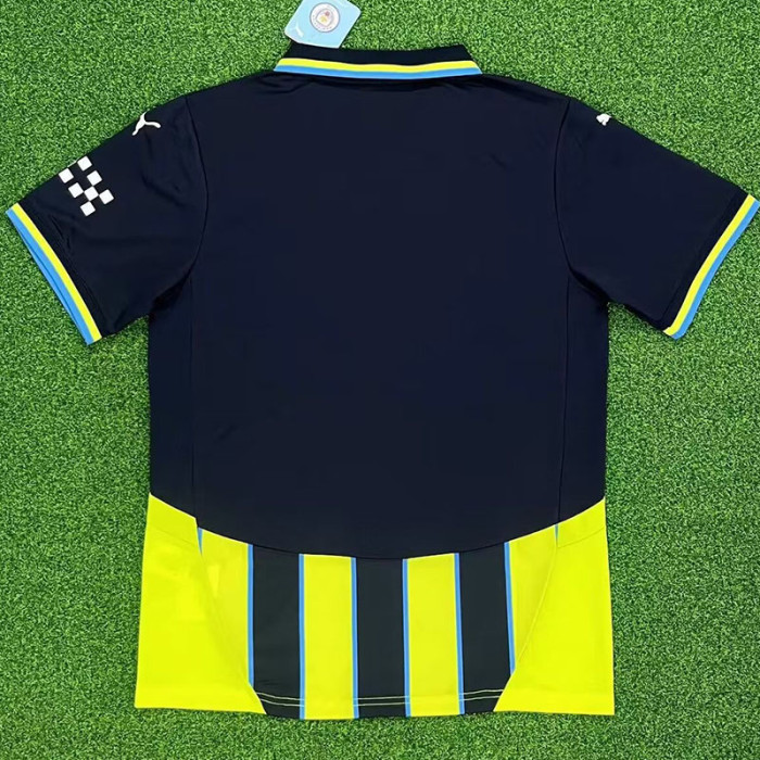 24-25 Man City Away 1:1 Fans Soccer Jersey