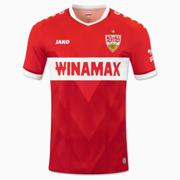 24-25 Stuttgart Away Fans Soccer Jersey