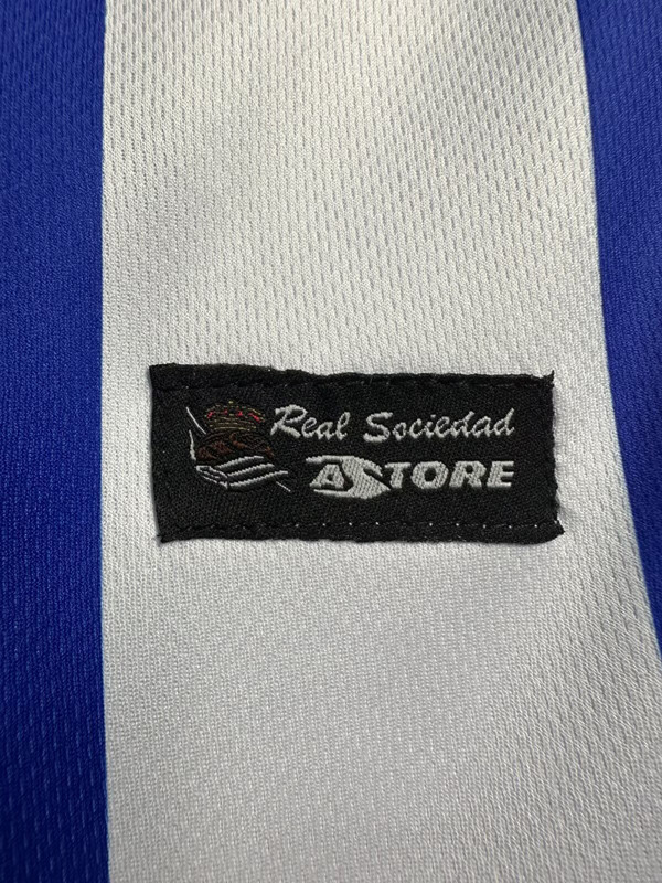 2002-2003 Real Sociedad Home Retro Soccer Jersey