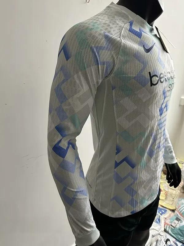 25-26 INT Away Long Sleeve Player Version Soccer Jersey (长袖球员)(前带广告)