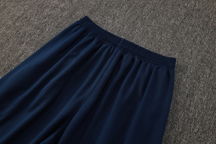 2025 AD Fancy blue Half Pull Tracksuit #06(半拉链)