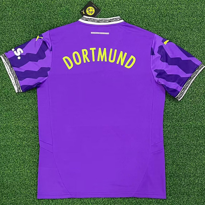 24-25 Dortmund Purple Special Edition Fans Soccer Jersey
