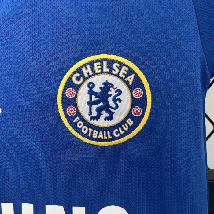 2008-2009 CHE Home Kids Retro Soccer Jersey (带决赛字)
