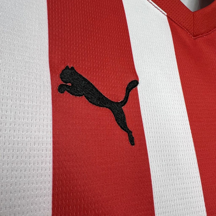 24-25 Gijon Home Fans Soccer Jersey