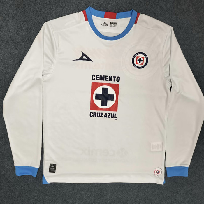 24-25 Cruz Azul Away Long Sleeve Soccer Jersey (长袖)