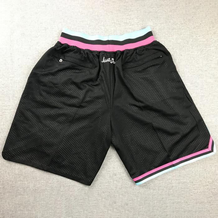 Heat Black City Edition Top Quality NBA Pocket Pants * 热火