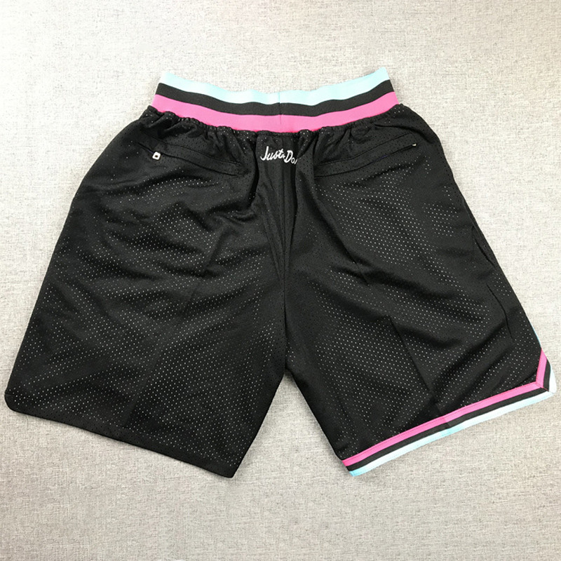 Heat Black City Edition Top Quality NBA Pocket Pants * 热火