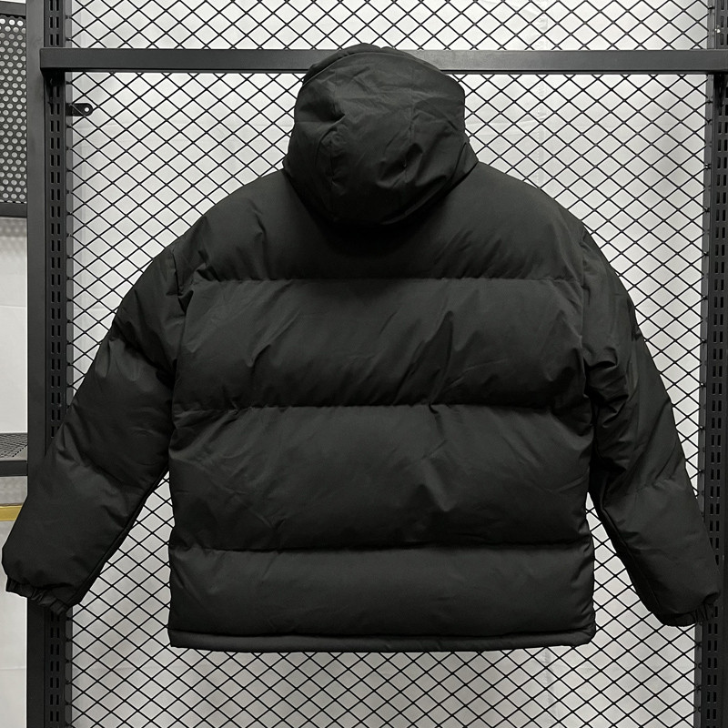 24-25 MF5 UA Black Hooded Cotton Coat #棉衣