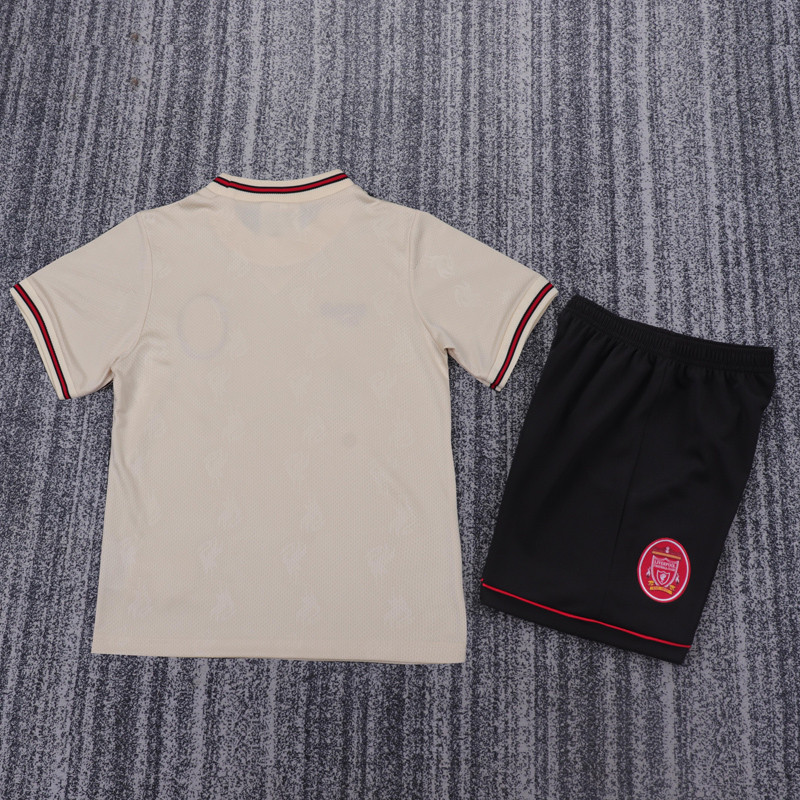 1996-1997 LIV Away Kids Retro Soccer Jersey