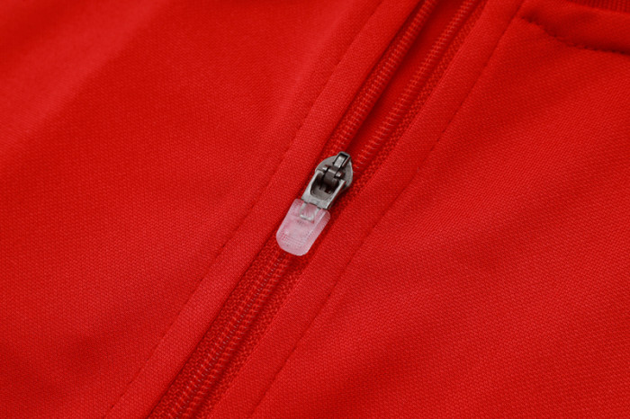25-26 Flamengo Red Half Pull Tracksuit #B2510(半拉链)
