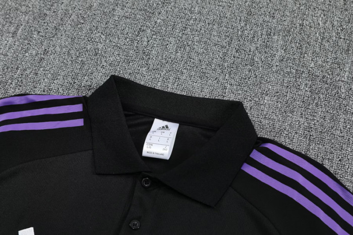 25-26 Germany Black Polo Tracksuit