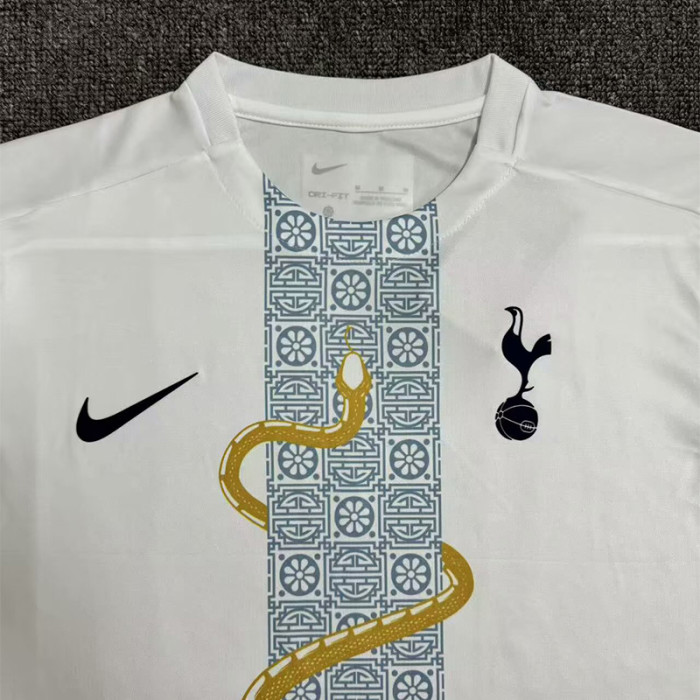 25-26 TOT White Limited Edition Fans Soccer Jersey 蛇