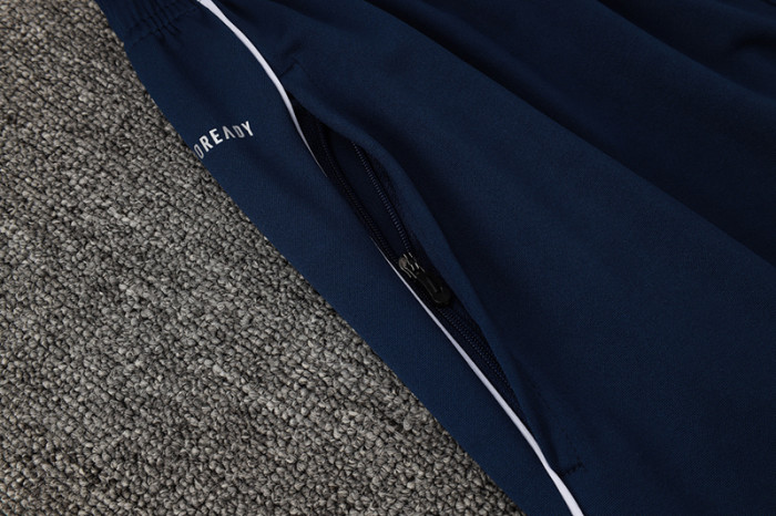2025 AD Fancy blue Half Pull Tracksuit #06(半拉链)