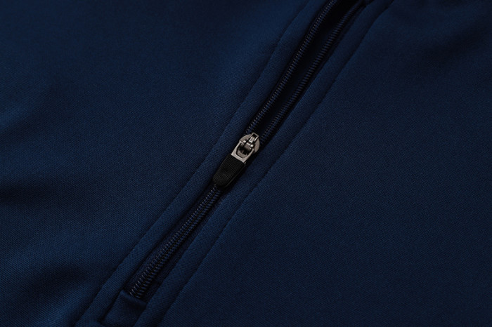 2025 AD Royal blue Half Pull Tracksuit #06(半拉链)
