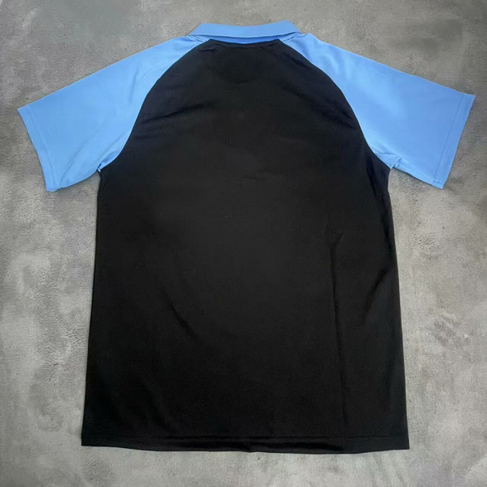 24-25 Man City Black Polo Short Sleeve