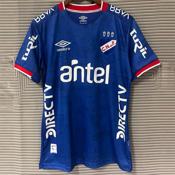 24-25 Club Nacional Blue Fans Soccer Jersey