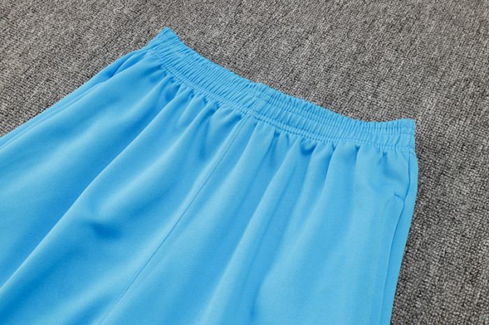 24-25 Man City Light blue Half Pull Tracksuit (半拉链)