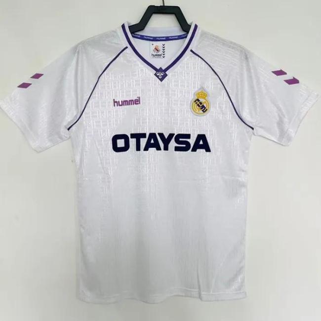 1990-1992 RMA Home Retro Soccer Jersey