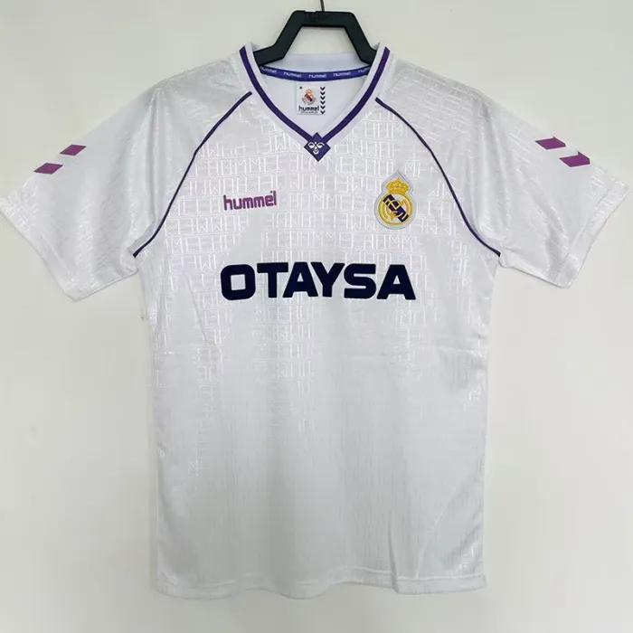 1990-1992 RMA Home Retro Soccer Jersey