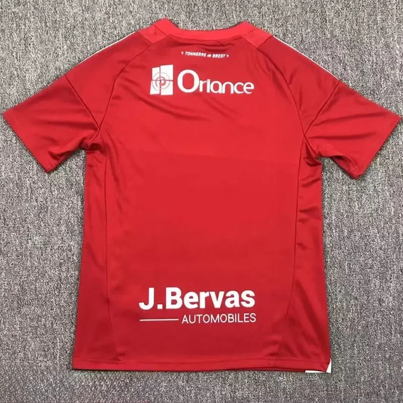 24-25 Stade Brestois Home Fans Soccer Jersey