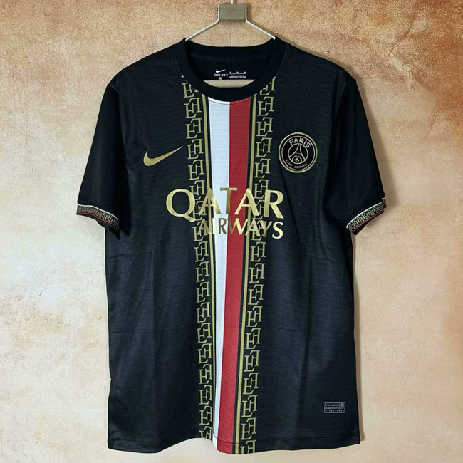 25-26 PSG Black Special Edition Training shirts *金标