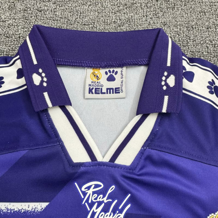 1994-1996 RMA Away Kids Retro Soccer Jersey