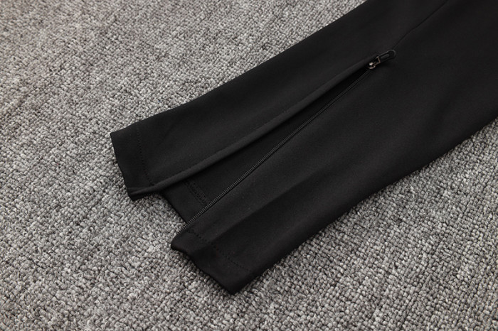 2024 JOM White Half Pull Tracksuit (半拉链)