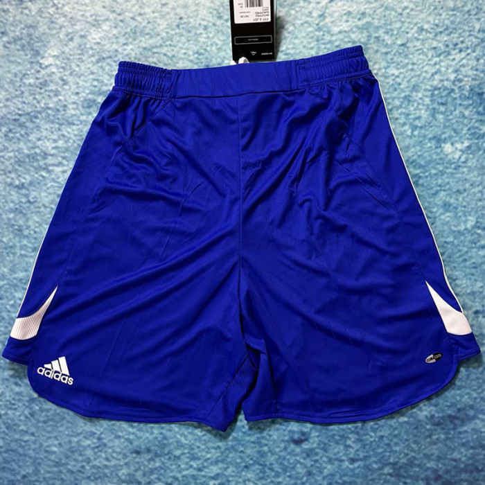 2006 France Home Blue Retro Shorts Pants