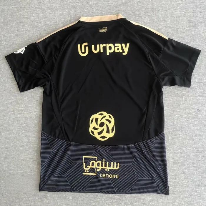 24-25 Al-Ahli Saudi Black Fans Soccer Jersey