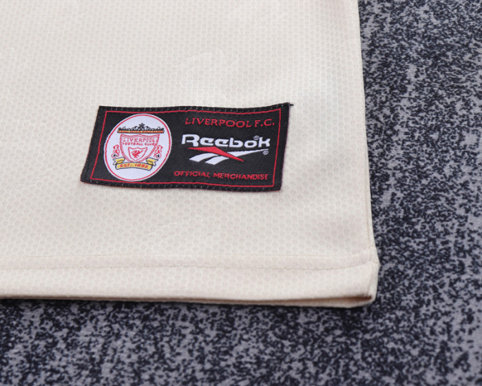 1996-1997 LIV Away Kids Retro Soccer Jersey